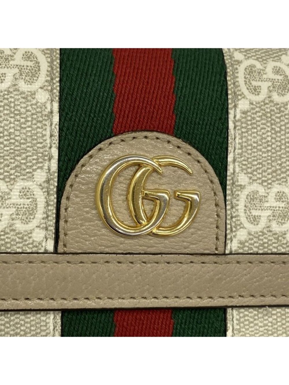 Gucci Wallet Ophidia Beige Gold - Picture 7 of 10